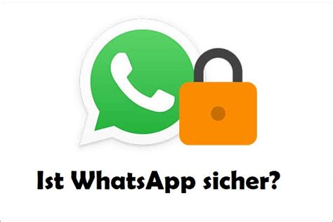 ist whatsapp web sicher