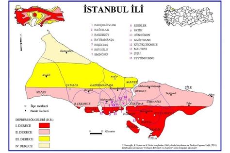 istanbul deprem bölgesi haritası