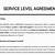 it support sla agreement template