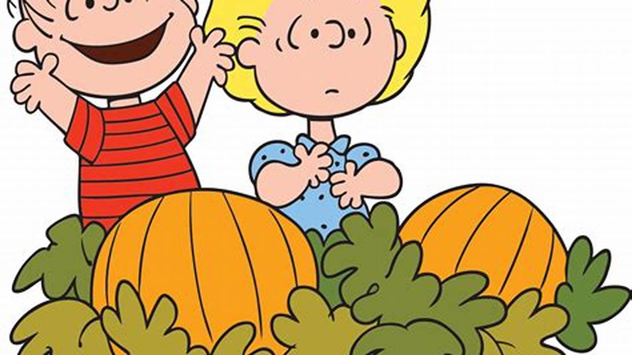 Uncover the Magic of "It's the Great Pumpkin, Charlie Brown" Clipart