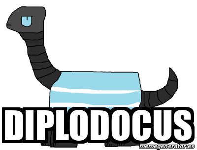 Diplodocus! The diplodocus could whip its tail so fast it broke the