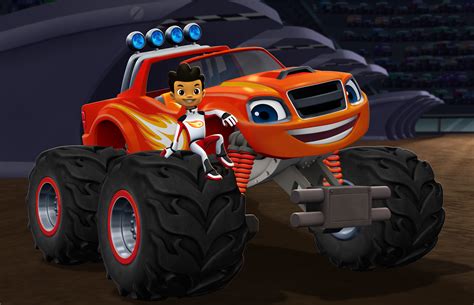 it's blaze and the monster machines