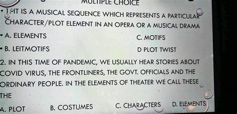 It Is A Musical Sequence Which Represent A Particular Character