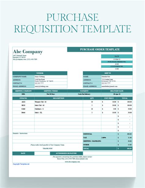 it purchase requisition form template