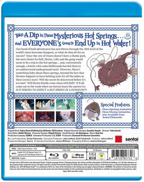 Is It Wrong to Expect a Hot Spring in a Dungeon? English Dub Is It