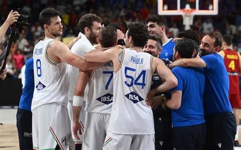 italia spagna risultato basket