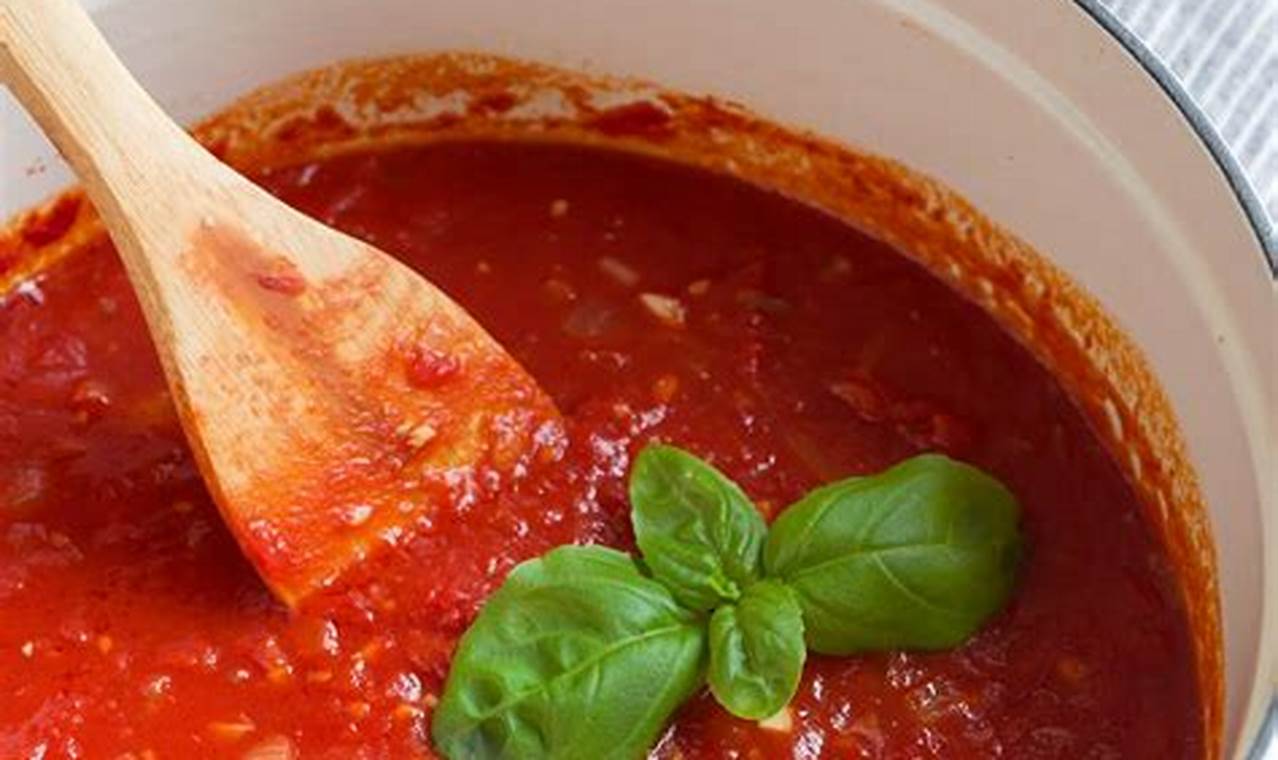 italian marinara sauce recipe