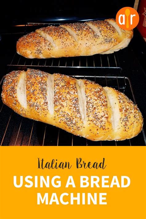 italian bread recipe for bread machine
