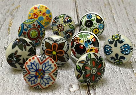 Italian Ceramic Cabinet Knobs