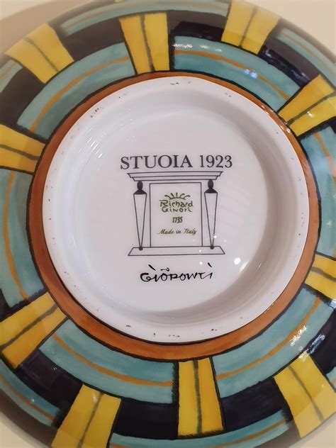 italian ceramics gio signature