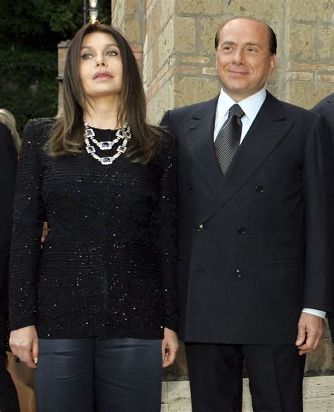 italian prime minister silvio berlusconi wife