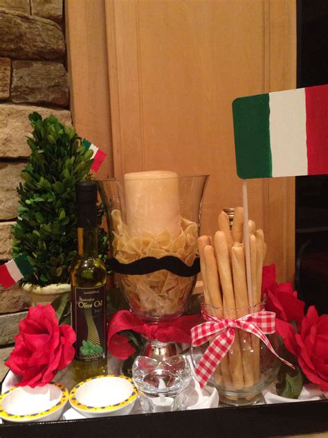 Italian themed birthday party. Cin Cin! Table decorations, Decor, Home decor