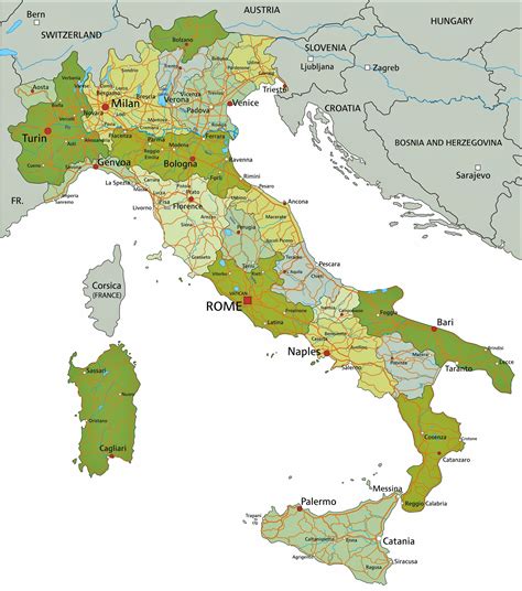 ITALY MAP ImageKing