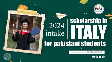 italy scholarship 2024 for pakistani students