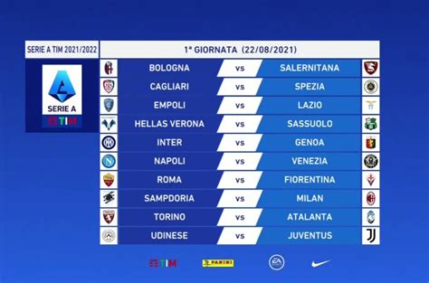 italy serie a fixtures 2021