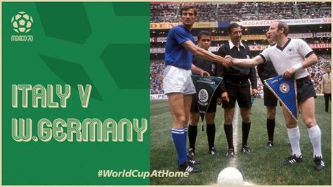 italy v west germany 1970 fifa world cup