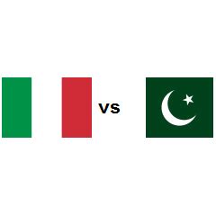 italy vs pakistan time