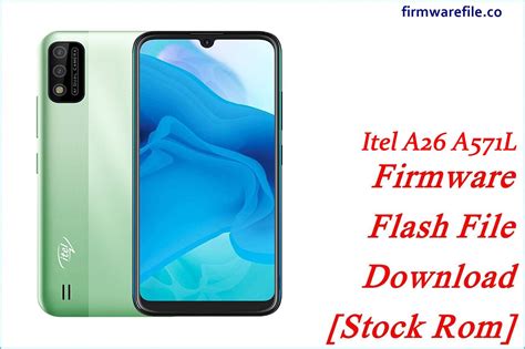 itel A26 replete stipulation