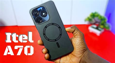 Itel A70 Desain
