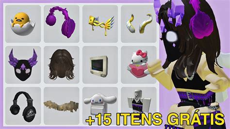 itens gratis! - Roblox