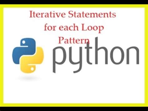 iterative statements in python in hindi