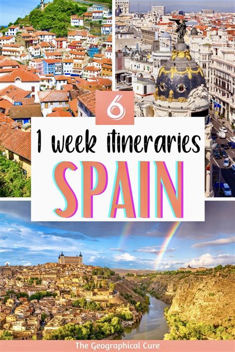 itinerary for spain in 7 days