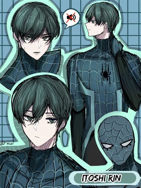 Itoshi Rin Spiderman Filter