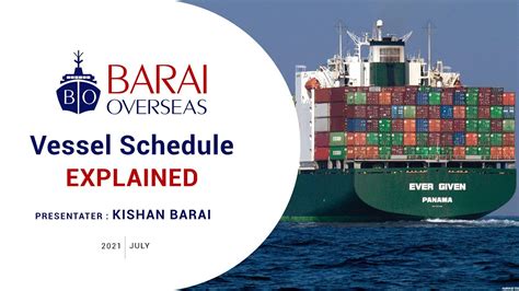 Its Terminal Vessel Schedule