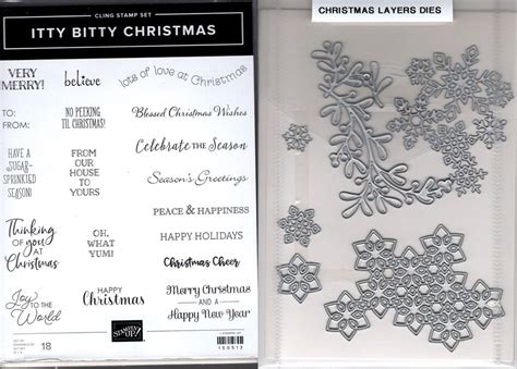 Itty Bitty Christmas Stamp Set