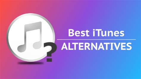 Image of iTunes alternatives