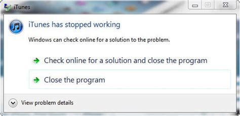 itunes does not work on laptop