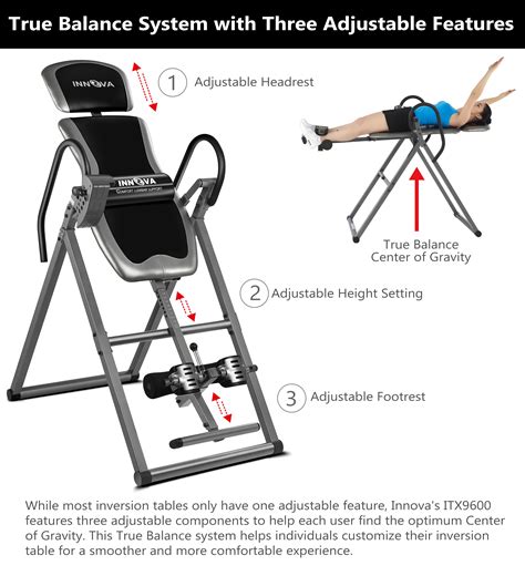 Innova ITX9600 Inversion Table with 300 lb Weight Capacity YouTube