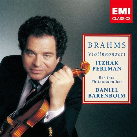 itzhak perlman brahms violin concerto