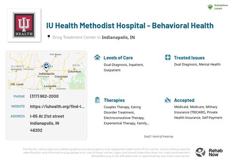 iu health behavioral health indianapolis