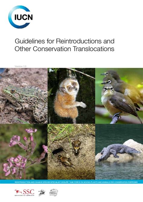 iucn guidelines for re-introductions
