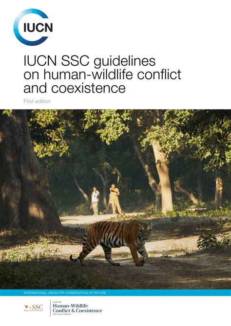 iucn human wildlife conflict guidelines