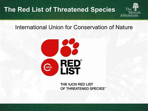 iucn red list search