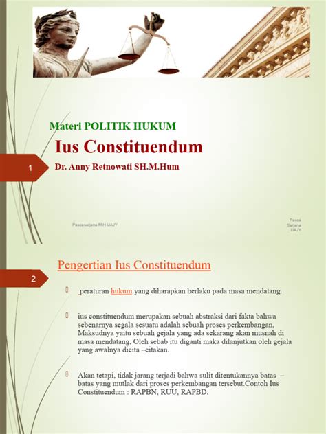 Ius Constituendum Adalah Hukum Yang Apa yang Harus Anda Ketahui