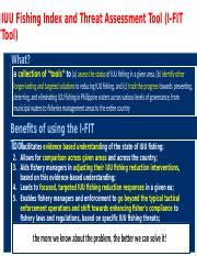 iuu fishing index and threat assessment tool