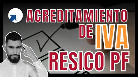 iva a favor en resico