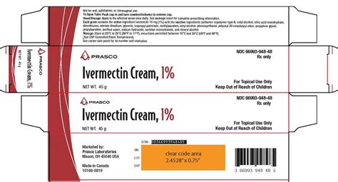 ivermectin 10mg/g cream