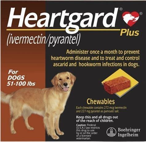 ivermectin dose for dogs heartworm prevention