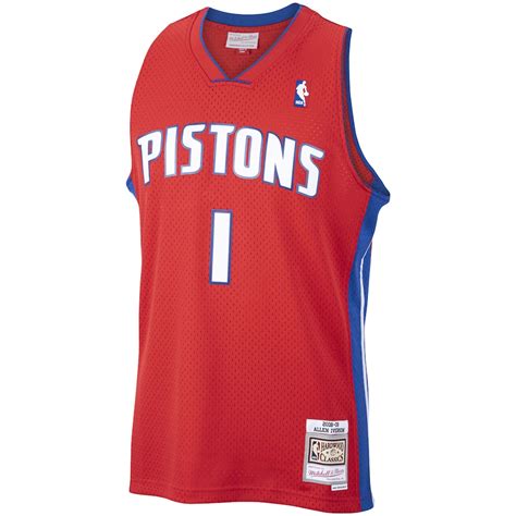 Iverson Pistons Jersey