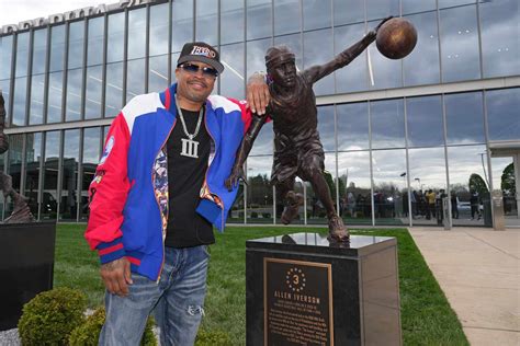 iverson statue unveiling