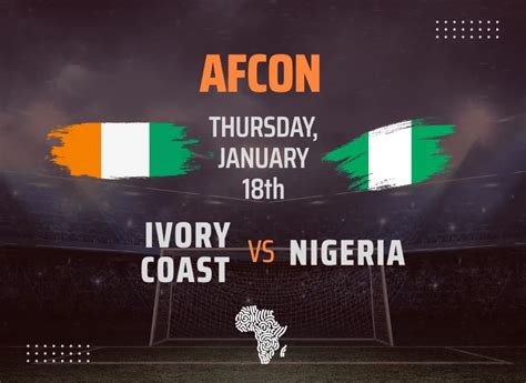 ivory coast vs nigeria prediction today