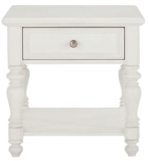 Ivory End Table