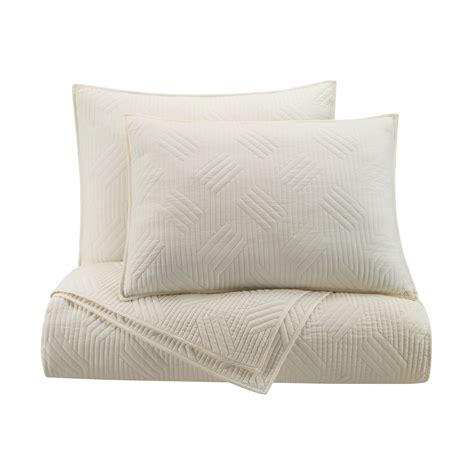 Ivory Quilt Set Queen