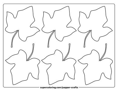 Ivy Leaf Printable Paper