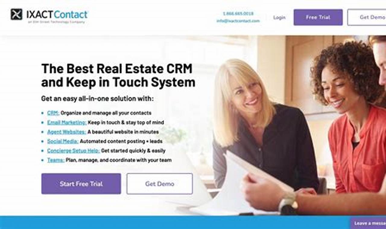 ixact Contact: Leading CRM for Real Estate Professionals