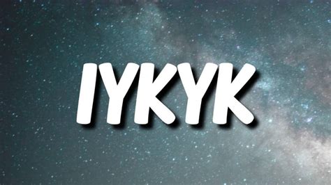 iykyk meaning on instagram
